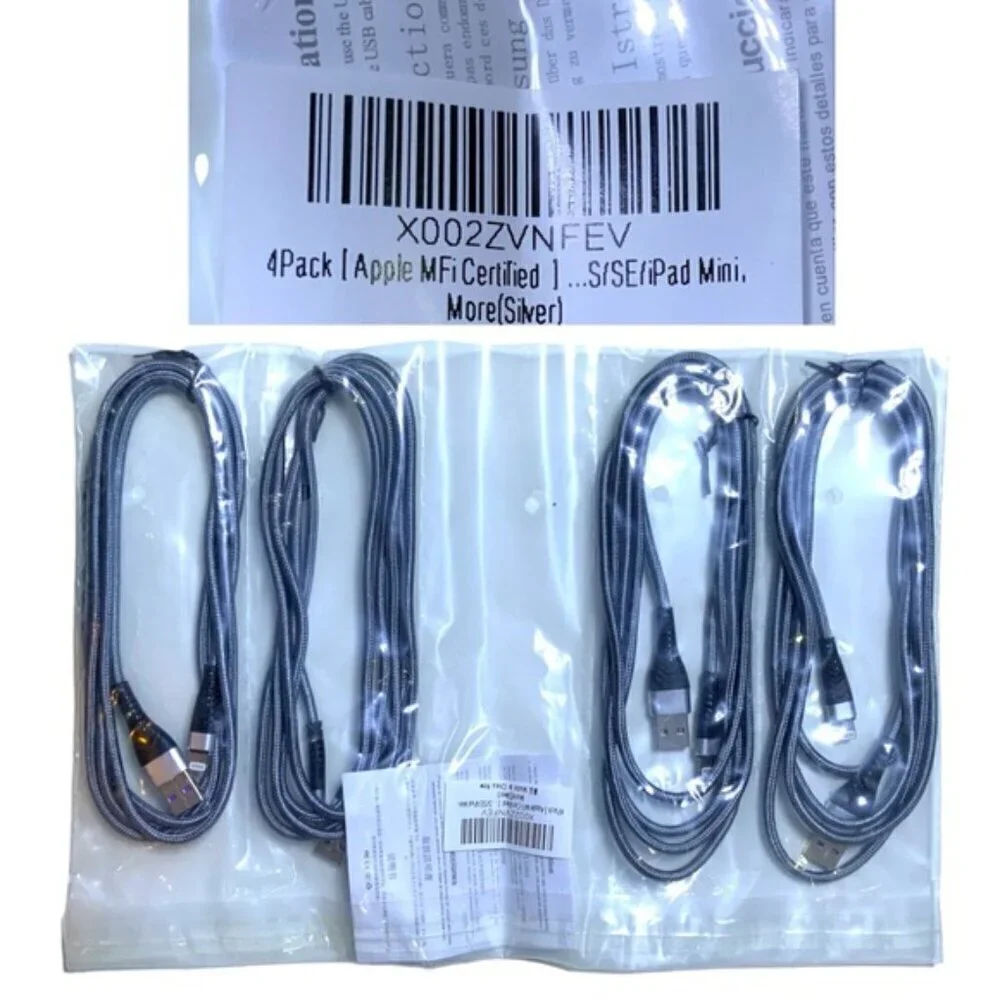 Apple Certified 6ft Lightning Charger C Cable iPhone 14/13/12/11/X/XS/XR/XS iPad